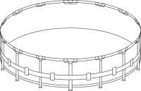 Каркас для бассейна Prizm Frame 366х99